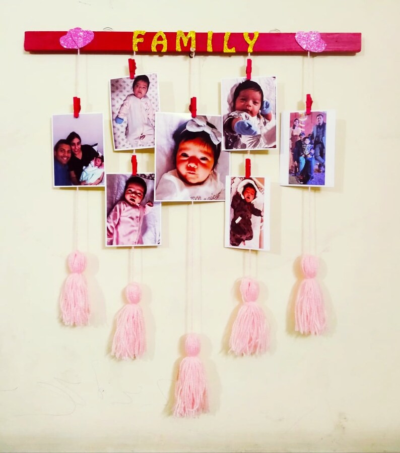 Tassel Photo Frames Hanging Etsy