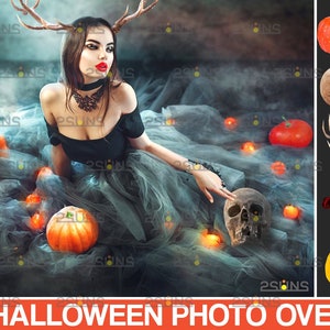 Halloween overlay, photoshop overlays, Skull png, Halloween pumpkin overlays, Witch photo overlays, Ghost overlay, Skeleton clipart png