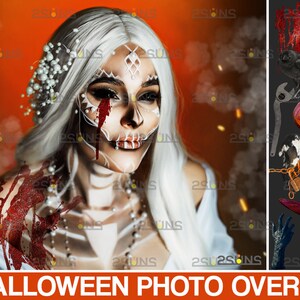 Halloween overlay, photoshop overlays, Halloween smoke overlay, Skull png, PNG Blood splatter photo overlays, Halloween Pumpkin overlays