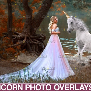 Unicorn photoshop overlays, Halloween overlay, Unicorn clipart, Unicorn photo overlays, Magic photo overlay, Horse png, Horse clipart