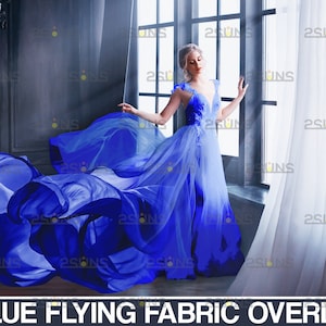 Flying fabric photo overlay, Flying dress overlay, Fabric photoshop overlays, Flowing dress photo overlays, Waving fabric transparent png