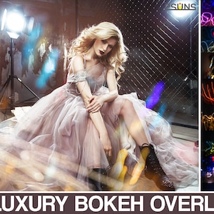 Neon photoshop overlays, Bokeh overlays, Christmas overlays, Neon light photo overlays, Prism overlay, crystal light overlay, rainbow lights