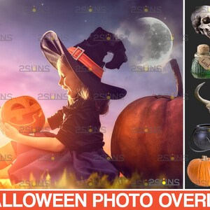 Halloween overlay, Photo overlay, Skull png, Halloween pumpkin overlays, Witch photo overlays, Ghost overlay, Scary witch photoshop overlays