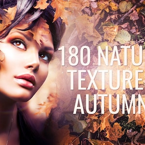Autumn Photoshop Overlays, Fall Photo Overlay, Fern Overlays, Forest ...