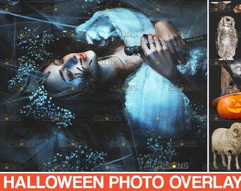 Halloween overlay, photoshop overlays, Fog overlay, Crown bird overlays, Smoke overlay, Halloween pumpkin overlay, Skull PNG, Photo overlays