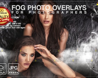 Real fog overlay, White smoke overlay, Photoshop overlays, Halloween overlay, smoke photo overlay, Fog photo overlays, Fog Textures Smoke