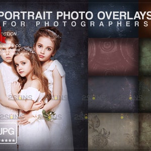 Fine art texture overlays, photo overlay, Photoshop textures, Studio portrait backdrop, digital backdrop background, Old master