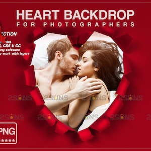 Sovrapposizione di carta strappata, sovrapposizioni di Photoshop per San Valentino, sovrapposizioni di matrimonio, sfondo a forma di cuore con effetto bokeh, sovrapposizioni di San Valentino, texture di carta