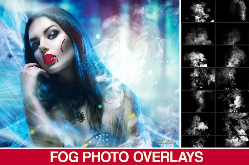 68 Nebel Overlay Photoshop Overlay Halloween Rauch Overlay Etsy