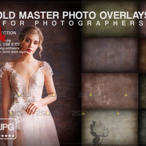 Fine-art texturen-overlays, foto-overlays, Photoshop-overlays, studioportretachtergrond, digitale achtergrond, oude meester photoshop-texturen