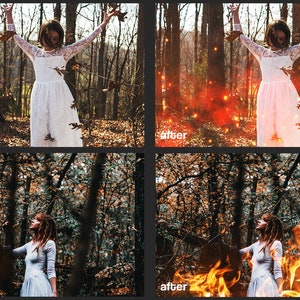 Burn overlays, photo overlay, Halloween overlay, Flame overlay photo, Campfire overlay, Magic photo overlay, Fire photo overlays image 6