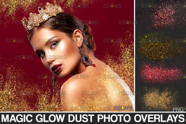 Falling glitter overlay Glitter dust image overlay Photoshop layers Bokeh lights overlay Blowing glitter overlays /& Photoshop overlay