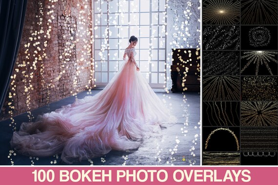 String lights overlay photoshop & Photoshop overlay: sparkler overlay, String fairy light overlay, wedding overlay, bokeh light overlays Il_570xn