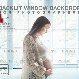 White Window Curtains photoshop overlays, Curtain backdrop Maternity, chiffon curtains, Window backdrop, Sheer Curtains photo overlays