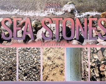 Nature photoshop textures, Sea stone backdrop, Stones texture, Photoshop overlays, Photo overlays, Sea Sublimation, Summer digital backdrop