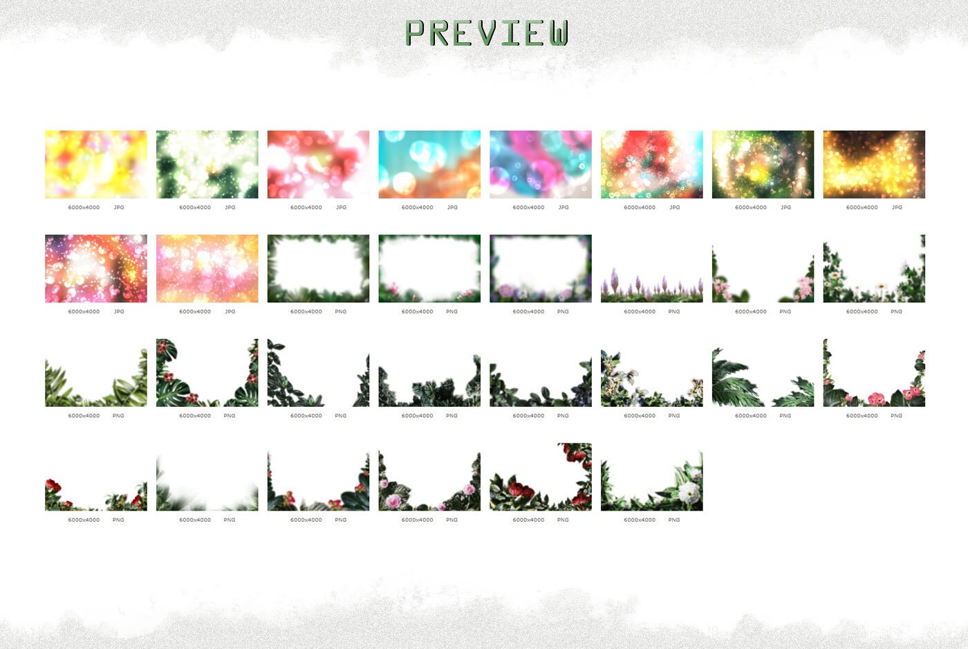 flower bokeh overlay flower bokeh overlay