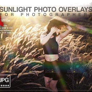 Wedding photoshop overlays, Bokeh overlays, Sunlight overlays, Neon light photo overlays, Prism overlay, crystal light overlays