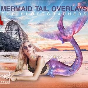 Mermaid Tail Png, Mermaid Bra Clipart, Mermaid Tail Overlays