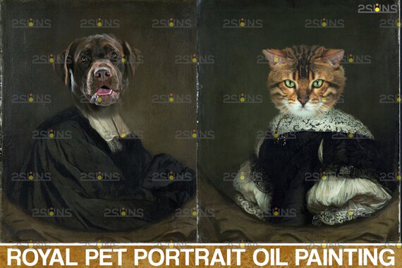 Royal Pet Portrait Templates Royal Pet Portrait Digital Background Paw Overlay Pet Portrait Digital Download Digital Pet Portrait By 2suns Catch My Party