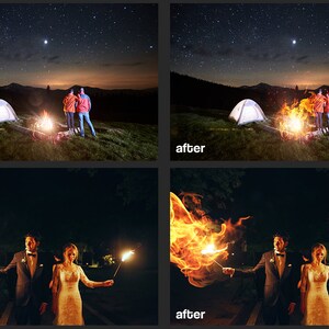 Burn overlays, photo overlay, Halloween overlay, Flame overlay photo, Campfire overlay, Magic photo overlay, Fire photo overlays image 5