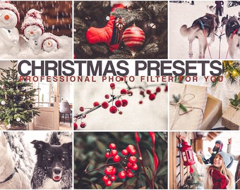 Christmas presets, Lightroom presets, Wedding presets, Moody presets, Aesthetic Presets, Outdoor Presets, Blogger Presets, Cinematic Preset