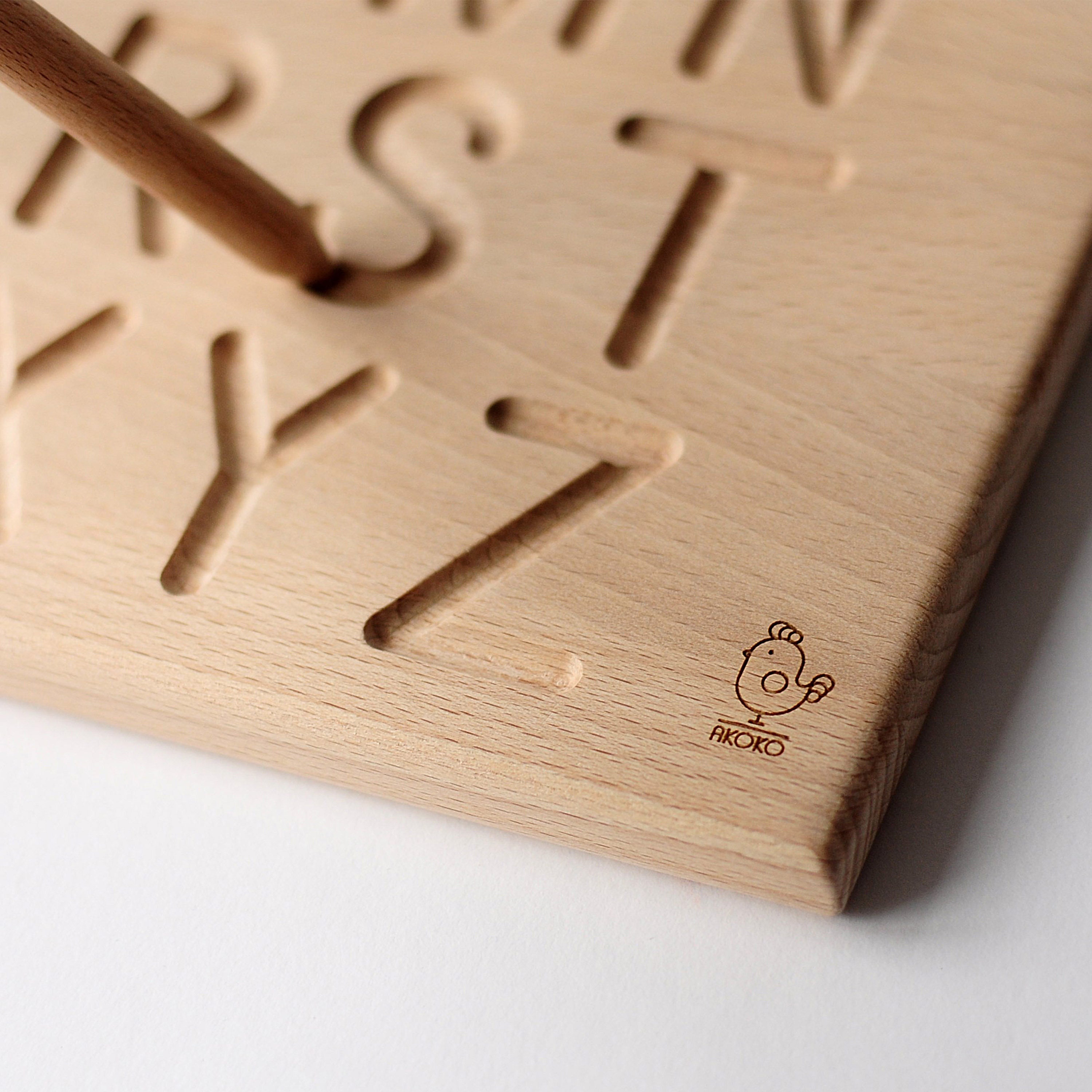 Alphabet Wooden Tracing Board, Assistive Technology