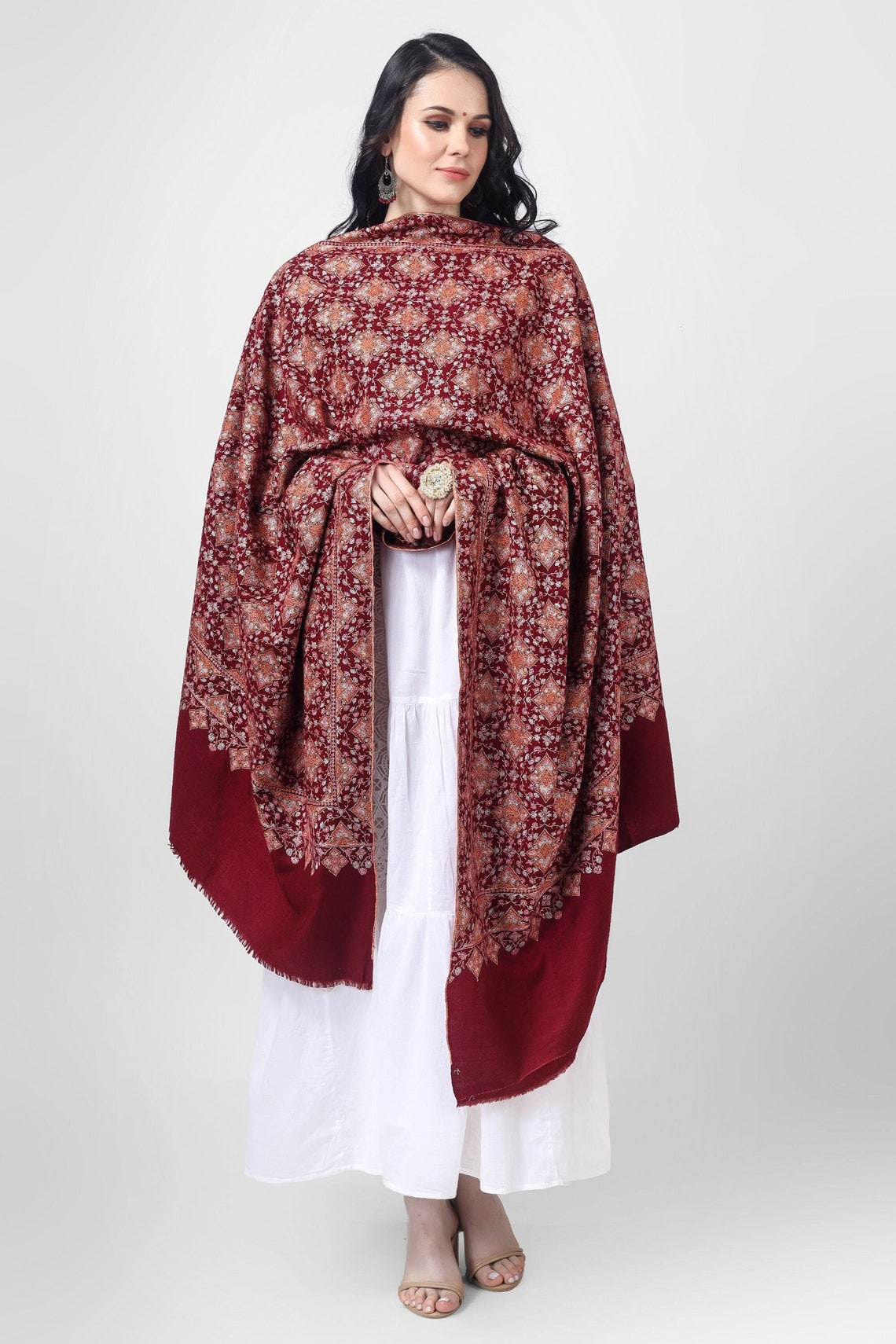 sozni pashmina shawl