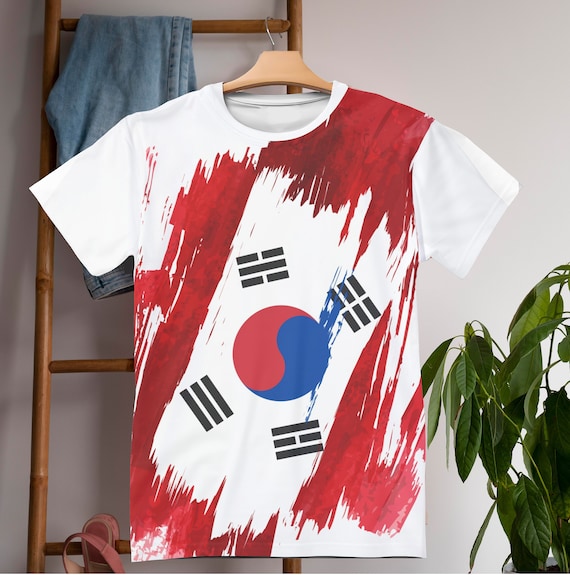 South Korean Flag T-Shirt South Korean Flag T-Shirt