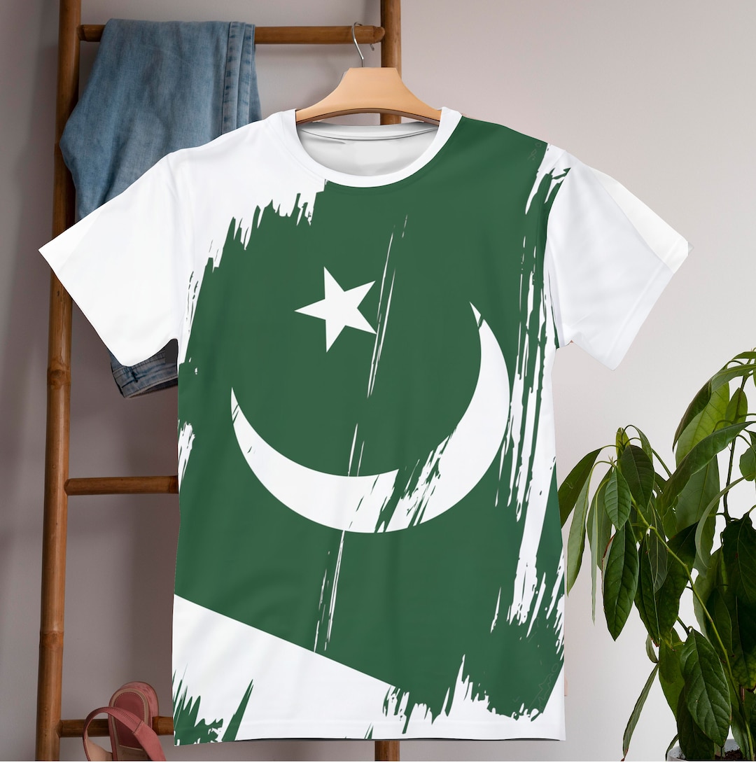 White Chand Tara Pakistan Team T-Shirt main image 0