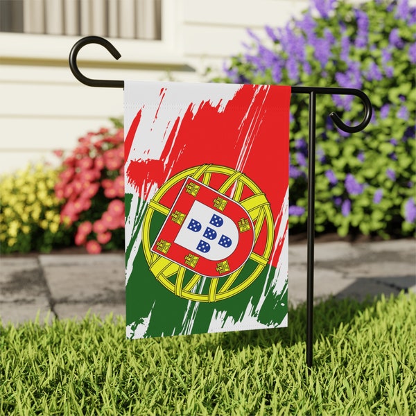 Portugal Soccer Garden Flag, World Cup 2026 House Banner, Portuguese Pride Decor