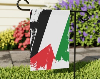 Palestine  Garden Flag - Garden & House Banner | Size - 12&quot; x 18&quot; | Double Sided Custom Country Design Print