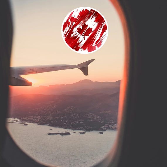 Adesivo Bandiera Canada, Adesivo Per Laptop, Adesivo Per Casco - Foto 13