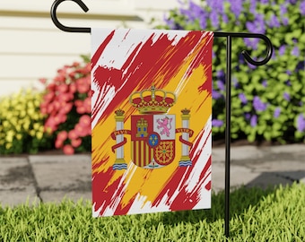 Spain Soccer Garden Flag, Football Fan Gift, World Cup 2026 House Banner