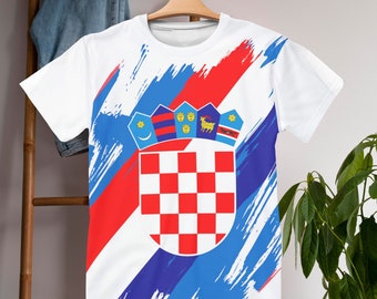Croatia Soccer T-Shirt, World Cup 2026 Fan Shirt, Croatian Pride Tee