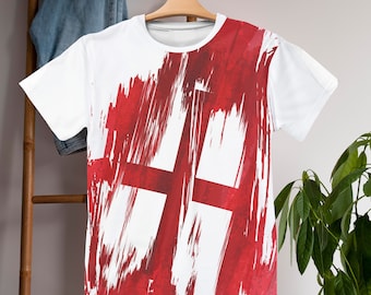 England Soccer T-Shirt, World Cup 2026 Fan Shirt, English Pride Tee