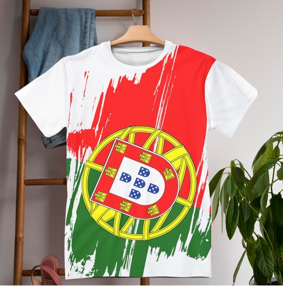 Portugal Flag T-shirt Portugal T-shirt All Over Print Unisex T