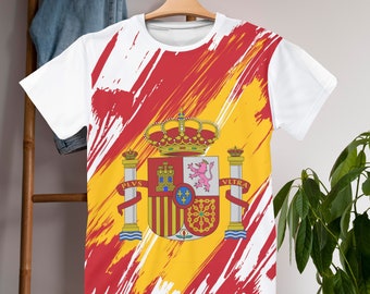 Spain Soccer T-Shirt, World Cup 2026 Football Fan Gift, Spanish Pride Tee