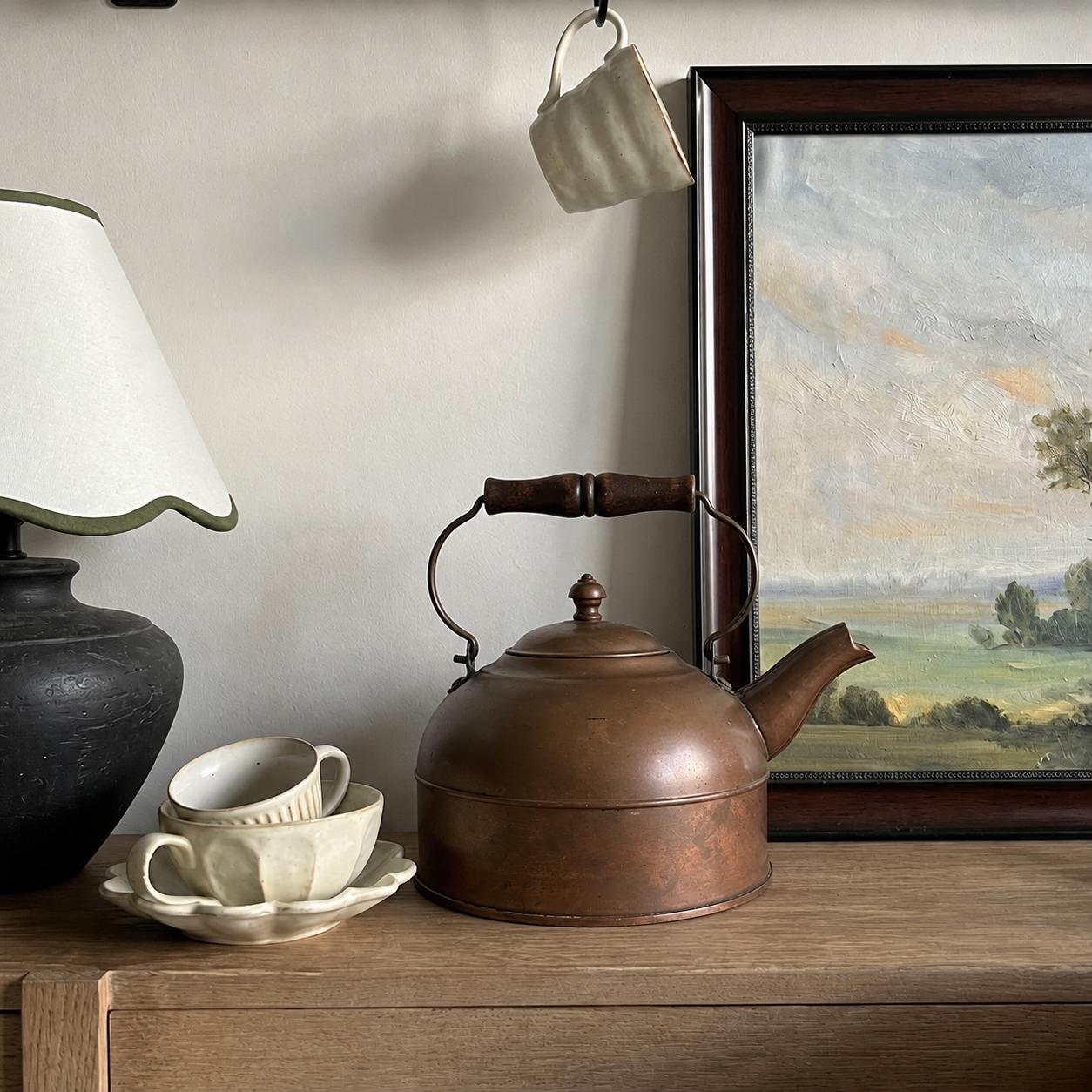 Antique Copper Revere Kettle - Etsy