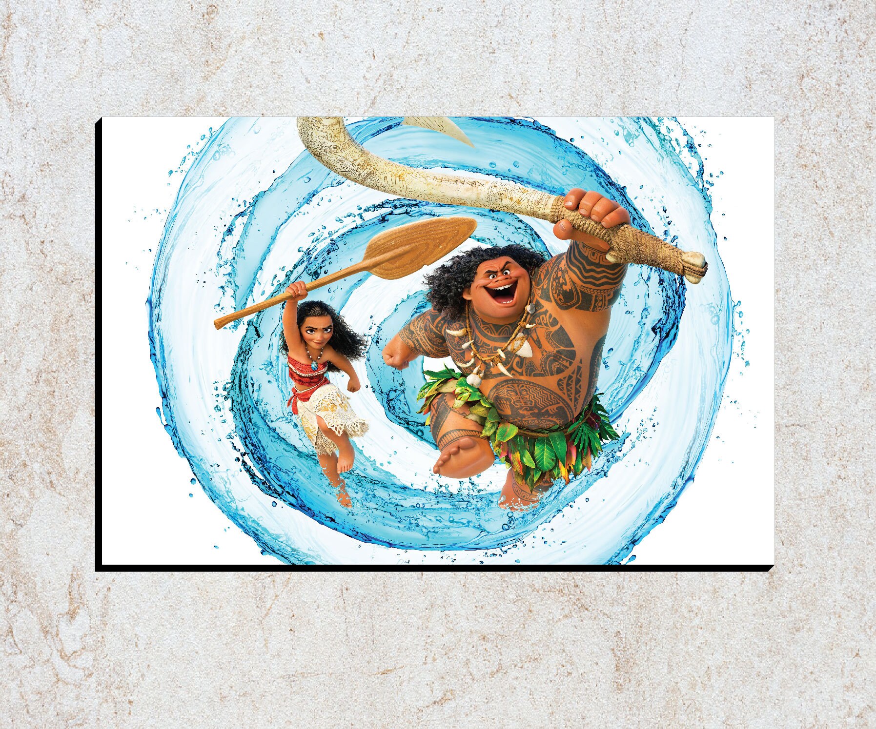 Moana Poster Set Moana Canvas Art Print Multi Panel Wall Art | Etsy