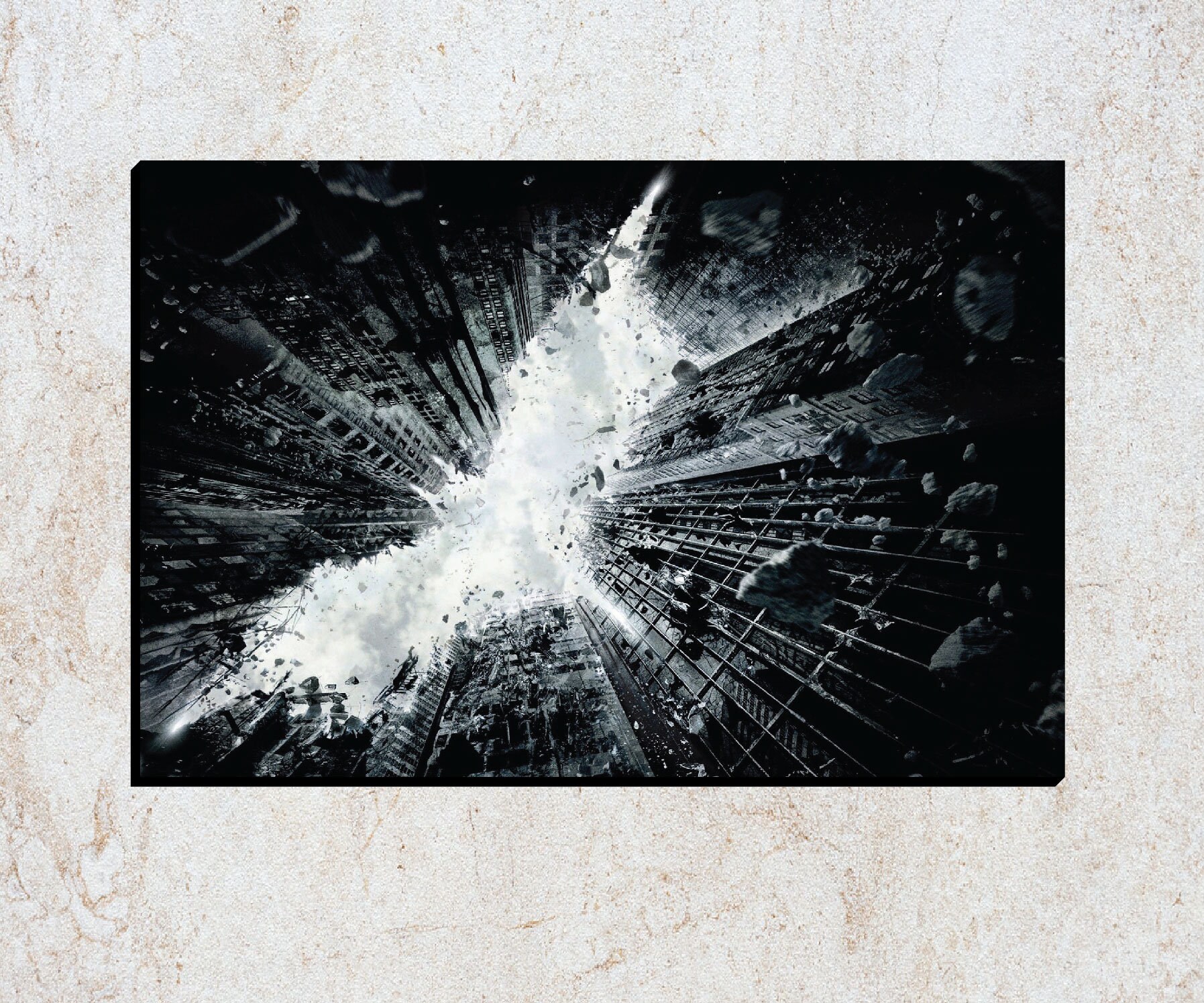 Canvas Batman Canvas Art Batman Dc Poster Piece Home Decor Etsy