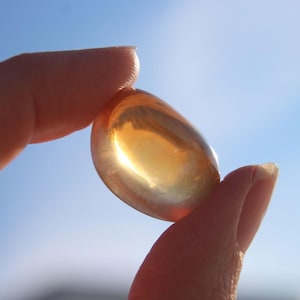 Aura Andara Cristal Melocotón 11,10 g pulido Monatómico Chamán Energía Meditación Sabiduría Chakra Espiritual