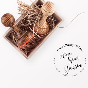 From The Library Of Ex Libris Stamp - Book Library Stamp - Bookplate Stamp Gift - Stempel - Custom Gift Stamp - Wooden Book Stamp