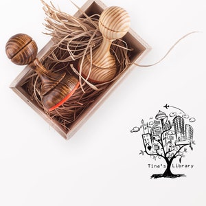 Unique Tree ExLibris Stamp - Book Library Stamp - Bookplate Stamp Gift - Personalized Gift - Library Stamp  - Bookworm Gift - Ink Stamp