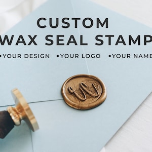 Juego de sello de cera personalizado, sello de logotipo personalizado, sello de cera de boda, sello de invitatin, cera de sellado, kit de sello de cera, sello de boda, personalizado