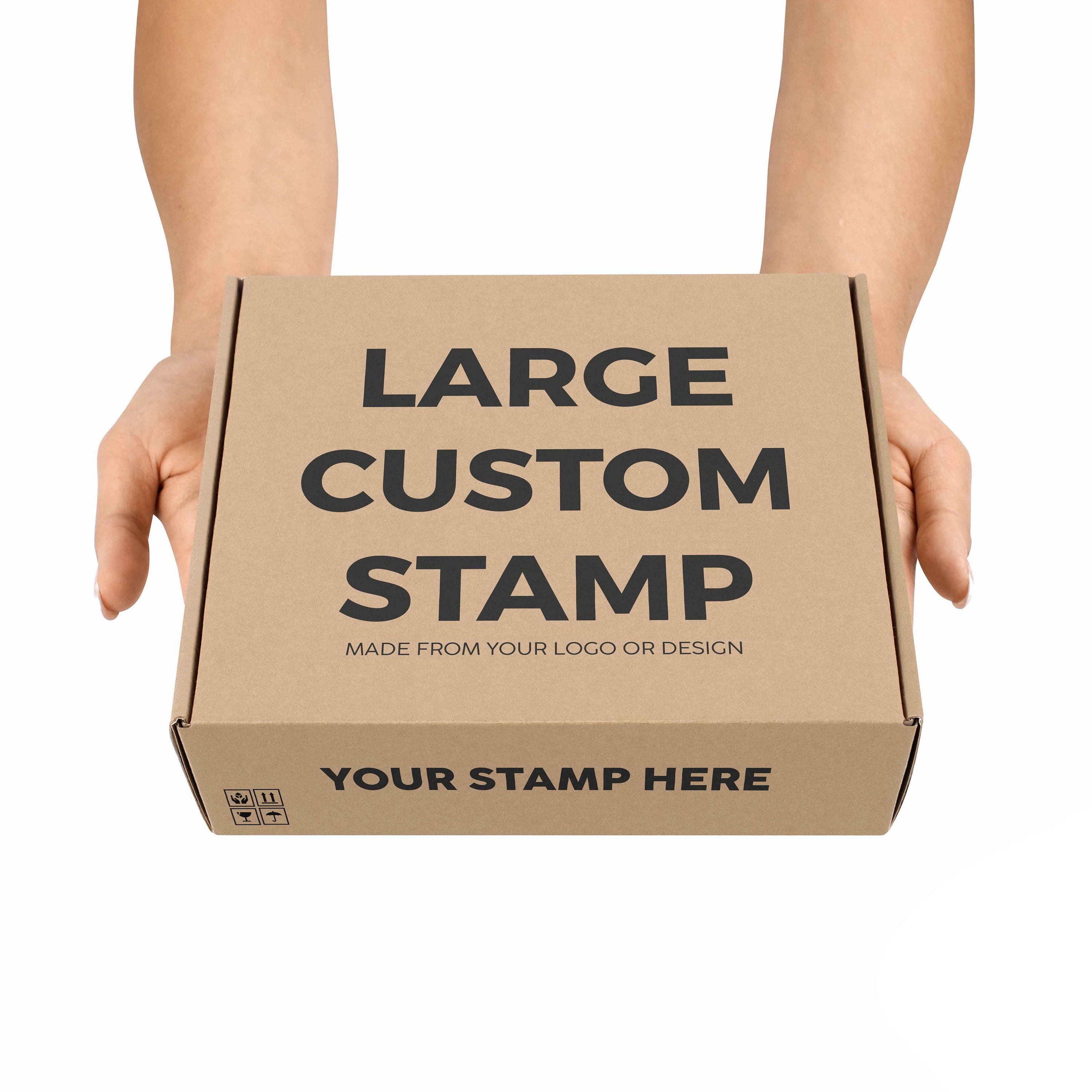 Large Custom Stamp Large Packaging Stamp Large Logo Stamp Etsy Canada
