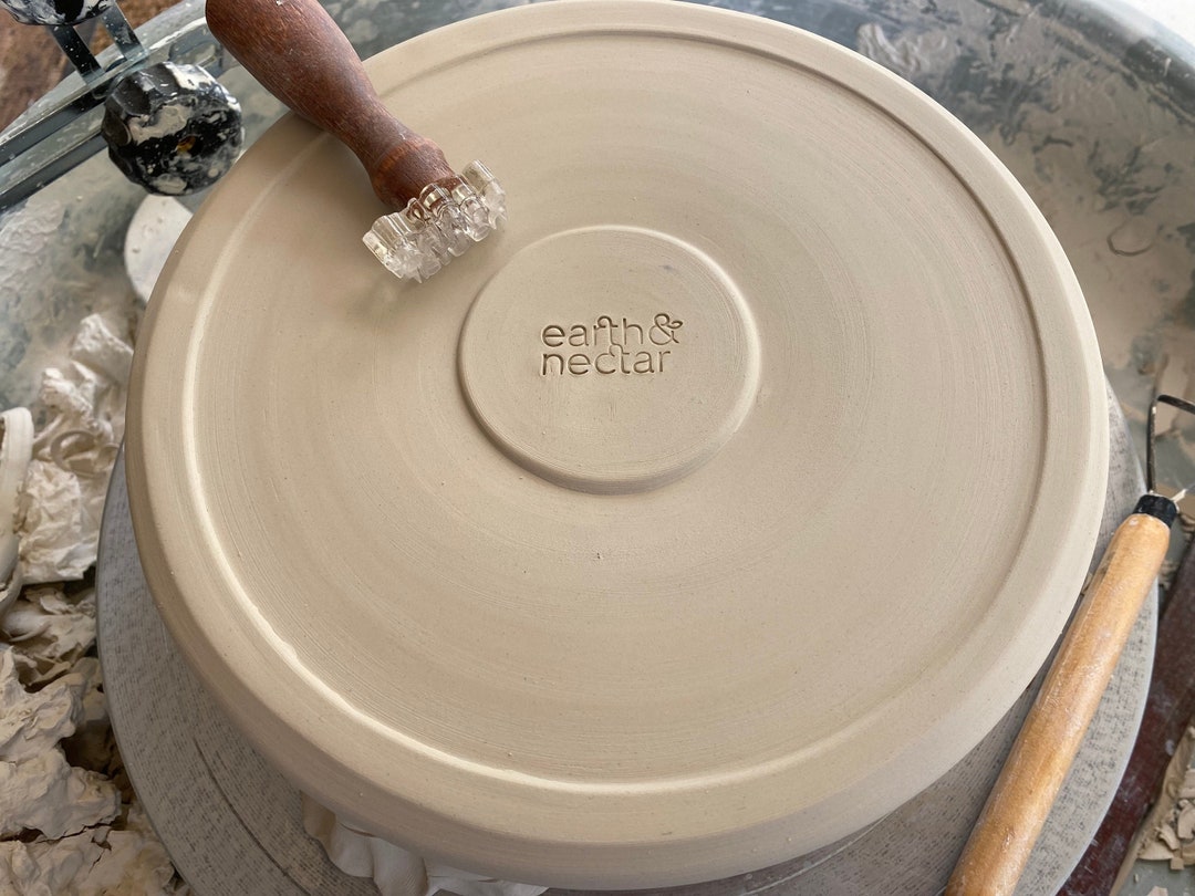 Custom Pottery Stamp Pottery Signature Stamp Custom Pottery Etsy