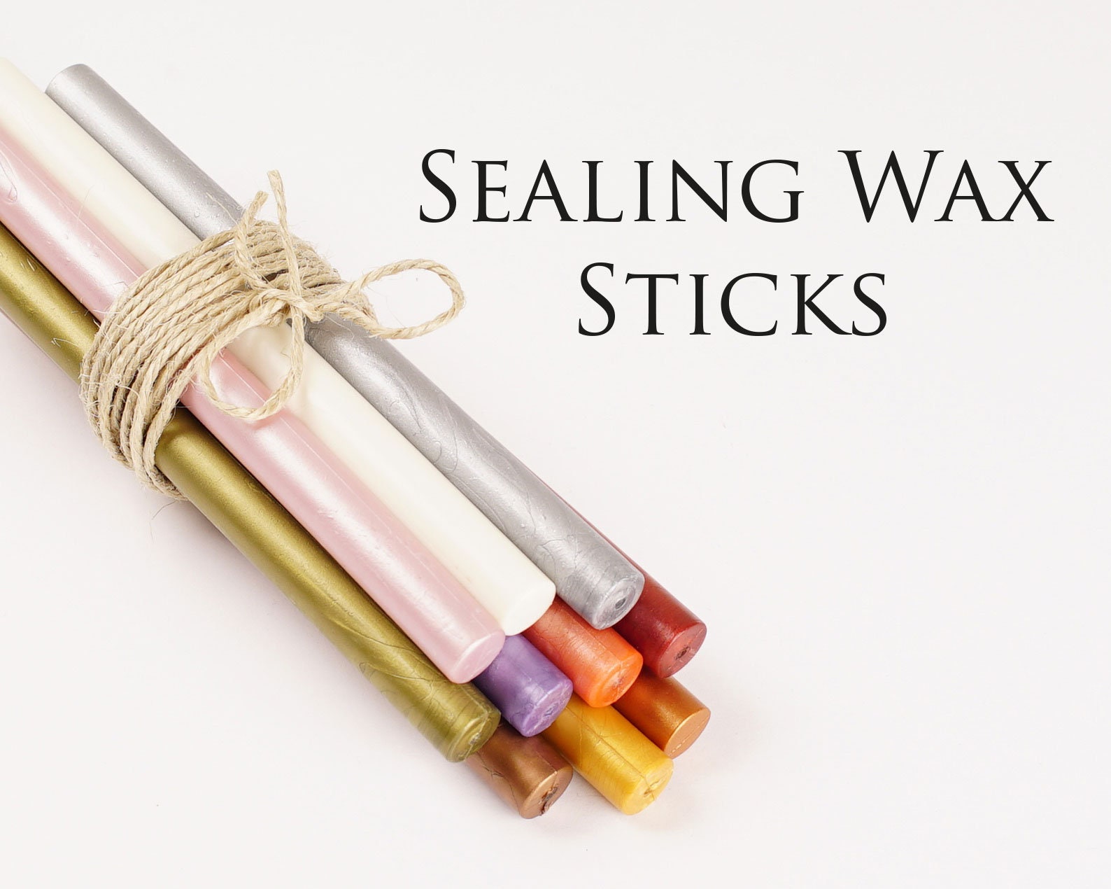 Gold Wax Seal Sticks, HOSAIL 20pcs Gold Wax Sealing Sticks Beads Great for  Wax Sealing Stamp, Can Be Used in Glue Gun, Wax Seal Warmer and Sealing Wax