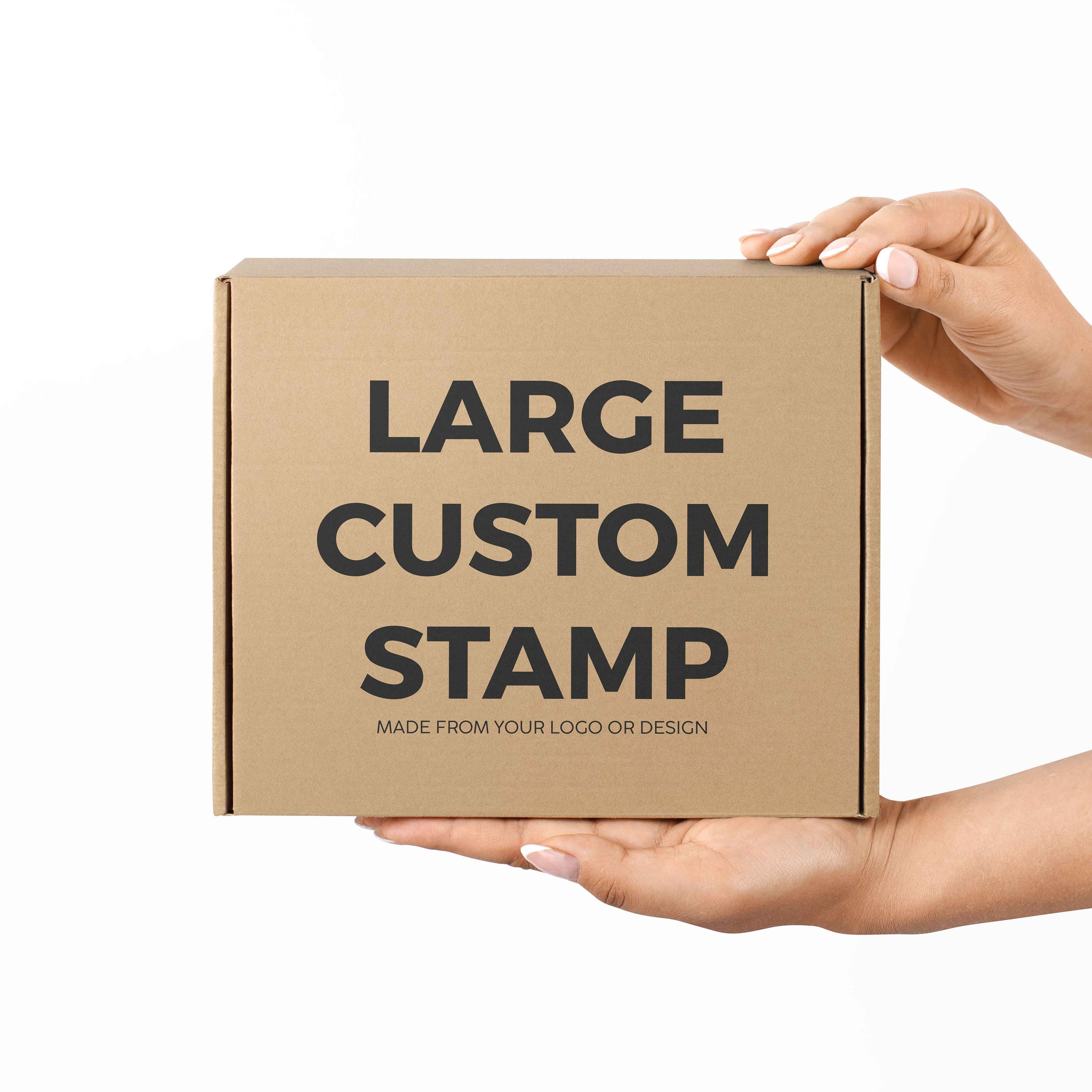 Large Custom Stamp Large Packaging Stamp Large Logo Stamp Etsy Canada