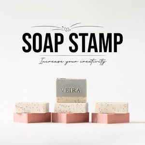 Timbro di sapone personalizzato, stampo di sapone personalizzato, timbro di sapone fatto a mano, strumento unico per la produzione di sapone, timbro di sapone artigianale
