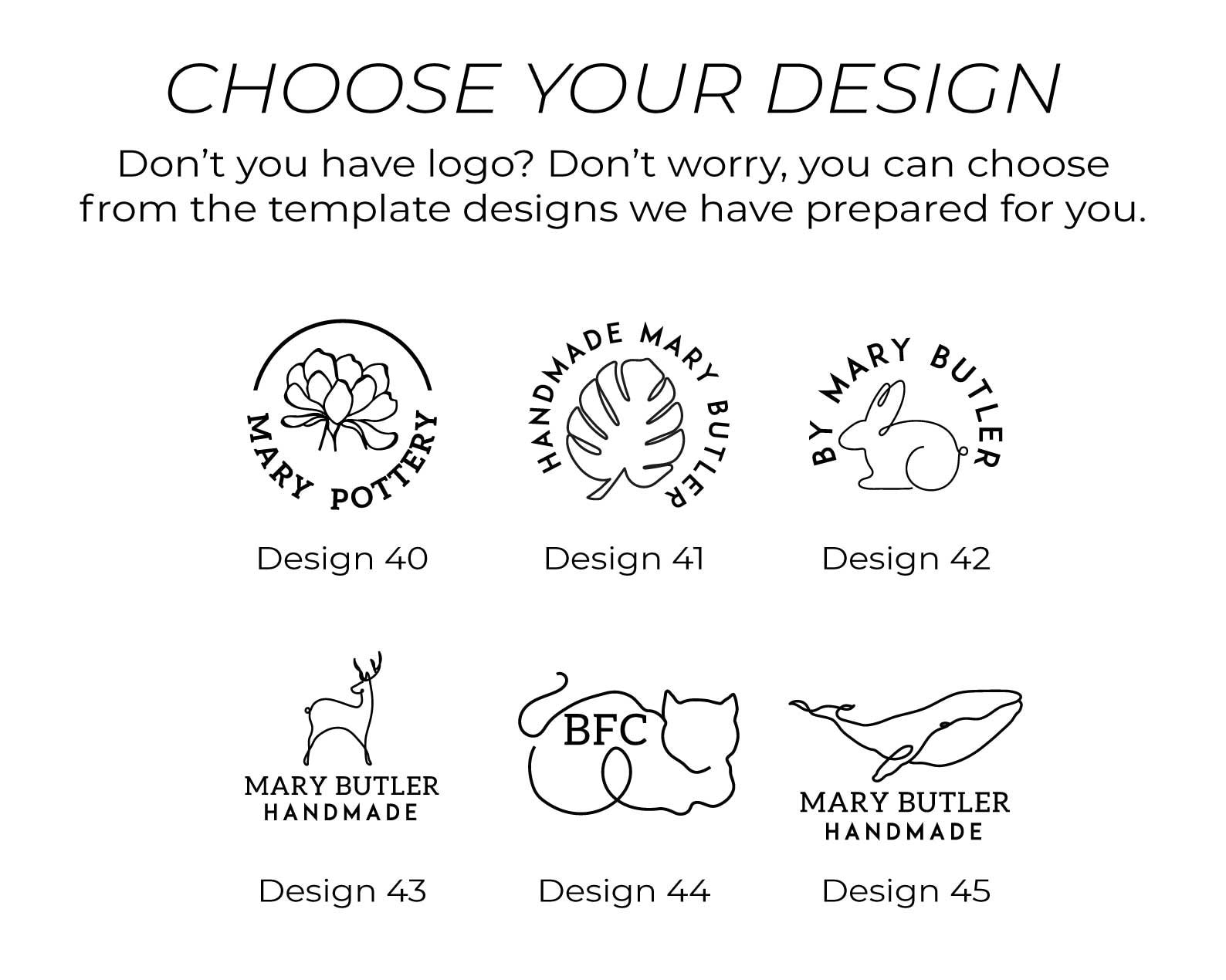 Custom Pottery Stamp Pottery Signature Stamp Custom Pottery Etsy Australia